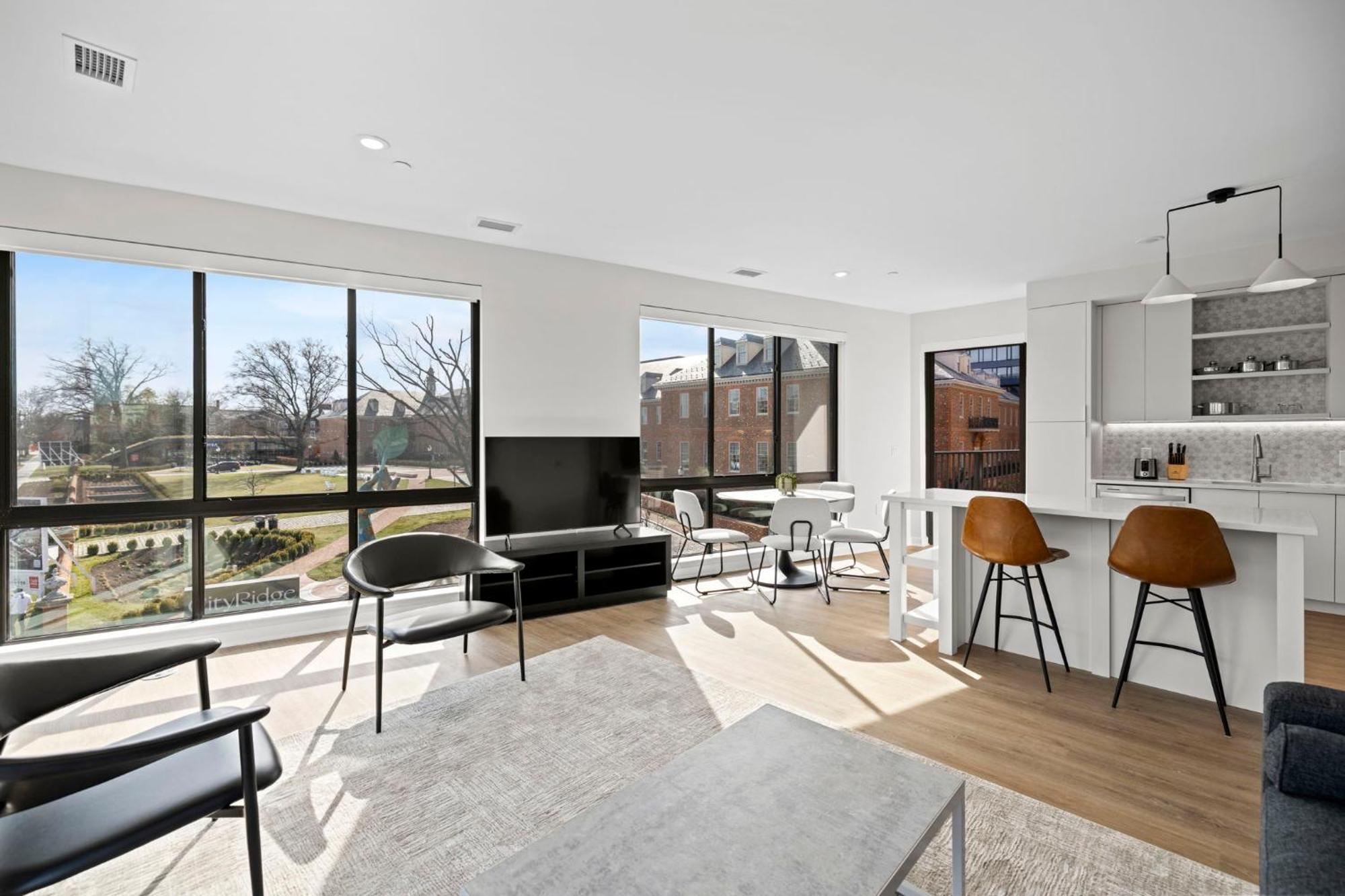 Appartamento Placemakr Cathedral Heights Washington Camera foto