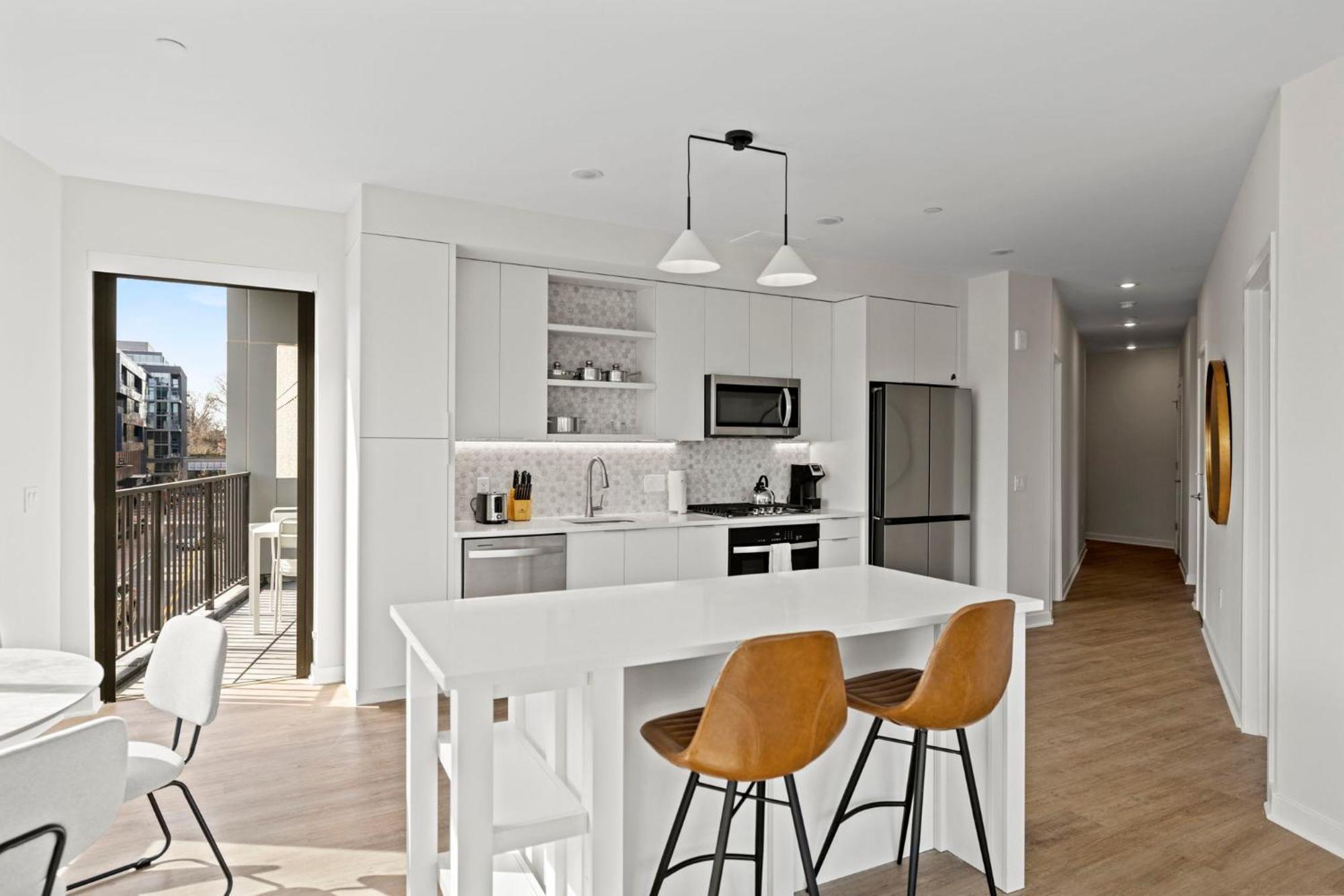 Appartamento Placemakr Cathedral Heights Washington Camera foto